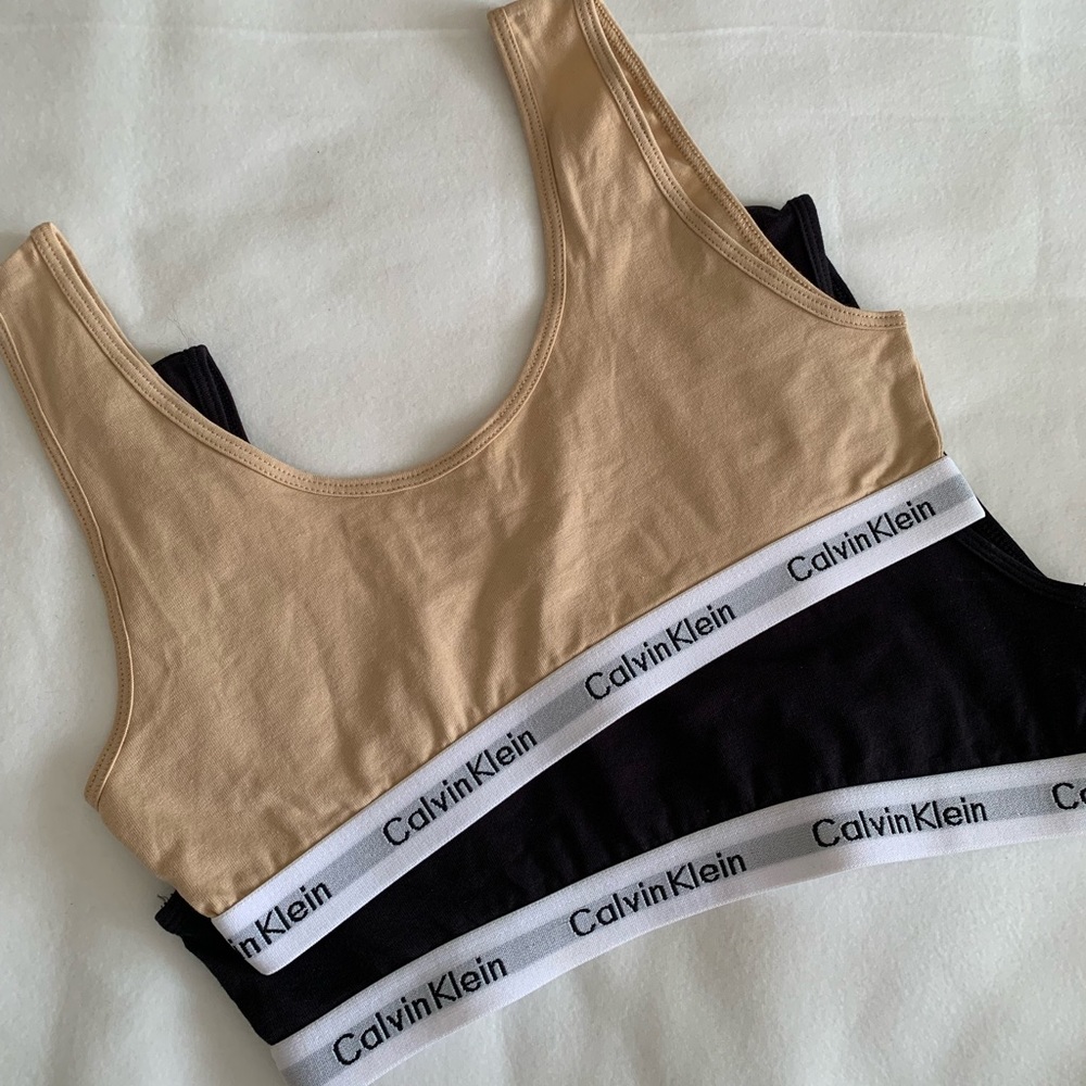 SOLD!!! NWOT CK 2-pack Bralette XS to S
